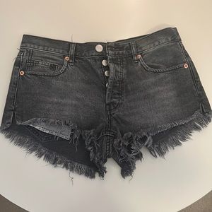 Free People Jean shorts